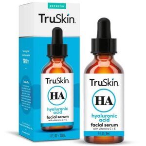 Truskin Hyaluronic Acid Facial Serum With Vitamins C & E 1 Fl Oz